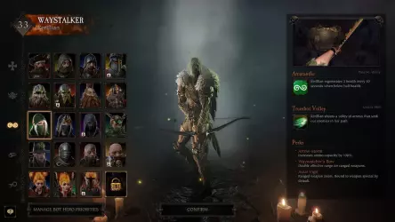 Оптимальный билд для дальнего боя за Вэйсталкера в игре Vermintide 2