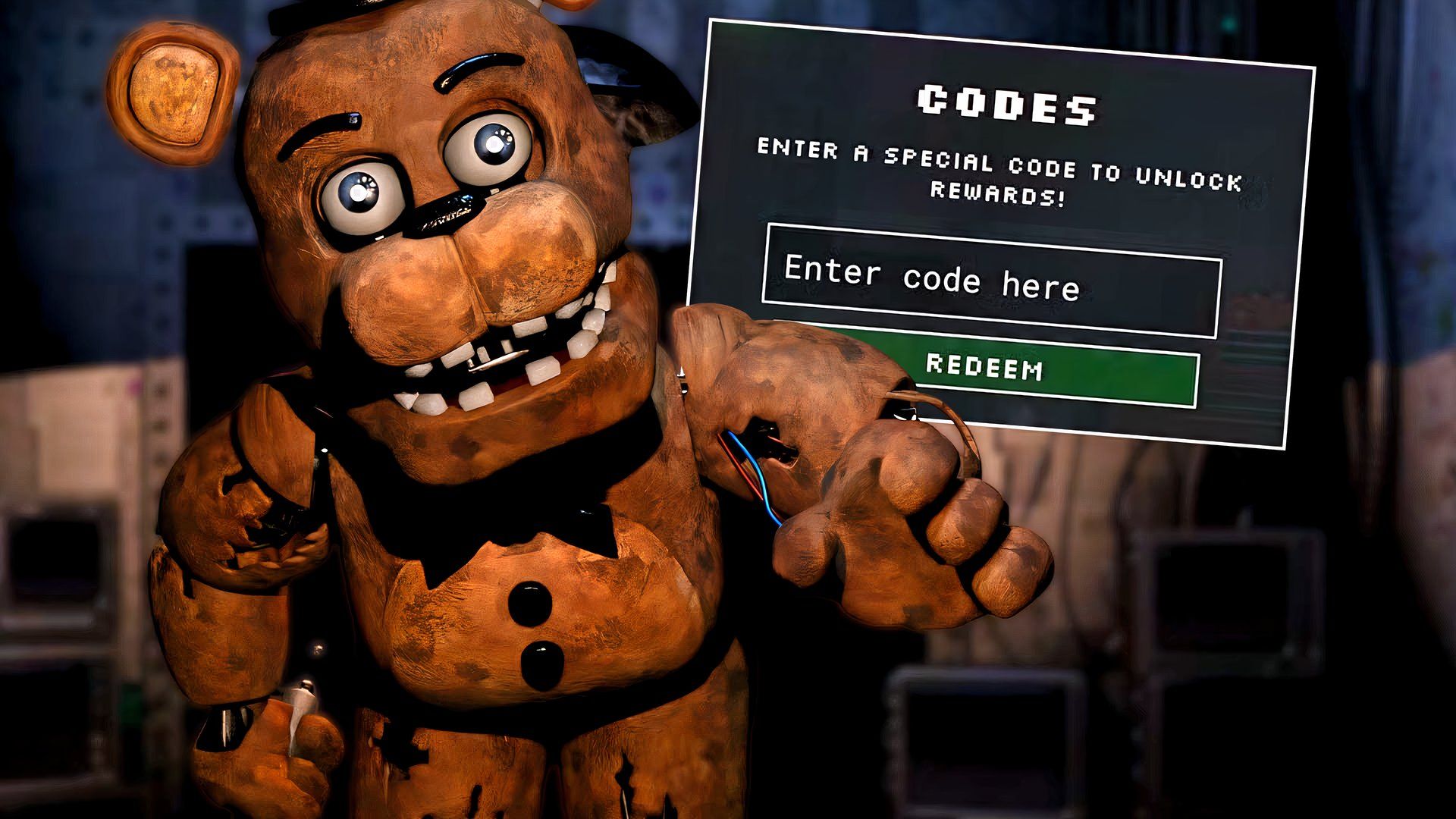 Коды для FNAF: Вечные Ночи